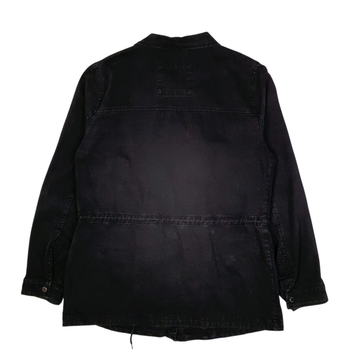 Womens Black Levis Parka Field  Coat