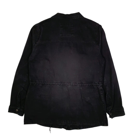 Womens Black Levis Parka Field  Coat