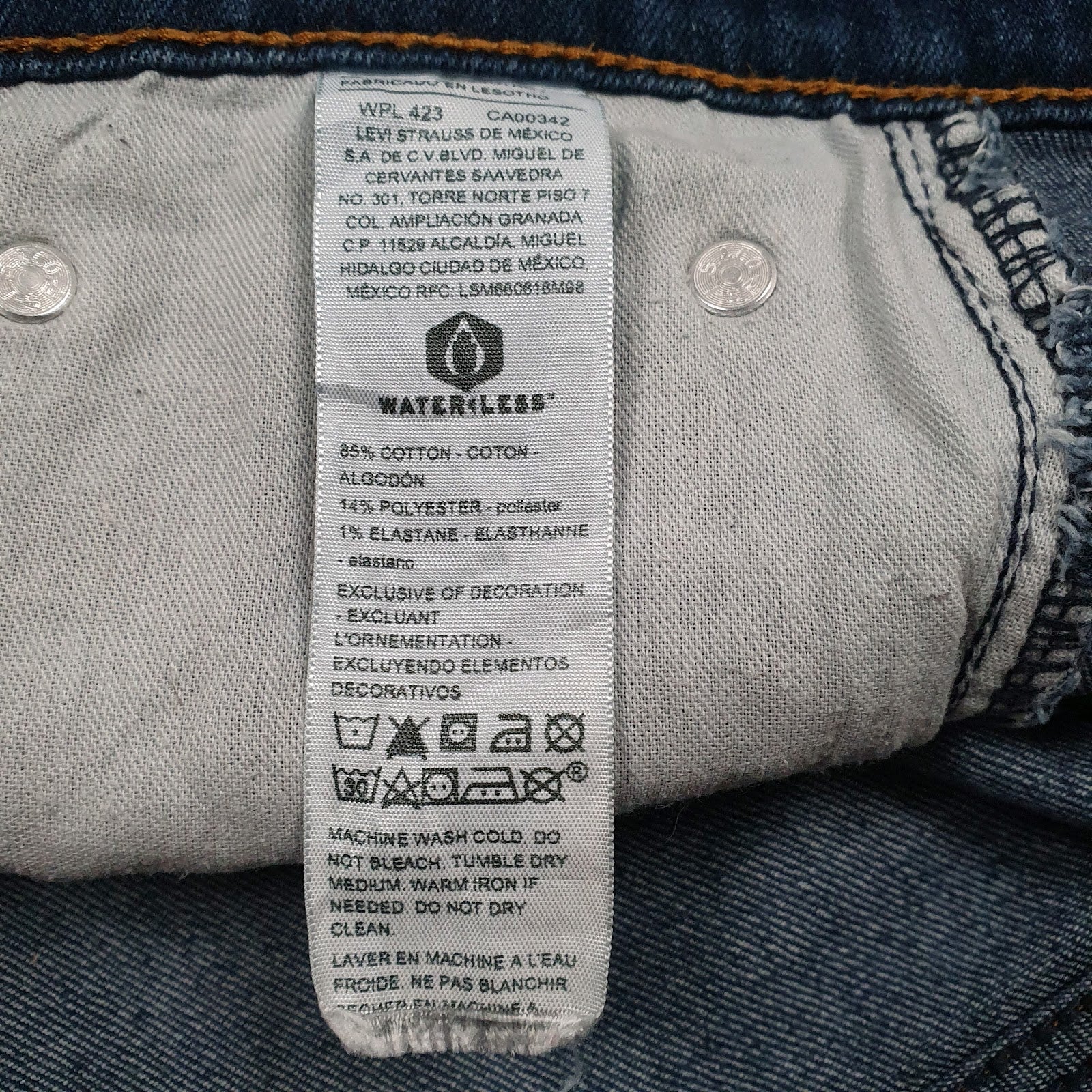 Mens Blue Levis   Jeans