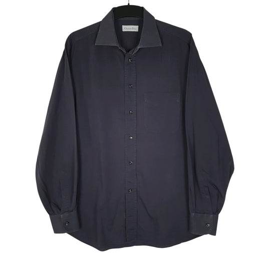 Mens Grey Christian Dior  Long Sleeve Shirt