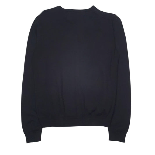 Mens Black Uniqlo  Cardigan Jumper