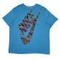 Mens Blue Nike  Short Sleeve T Shirt