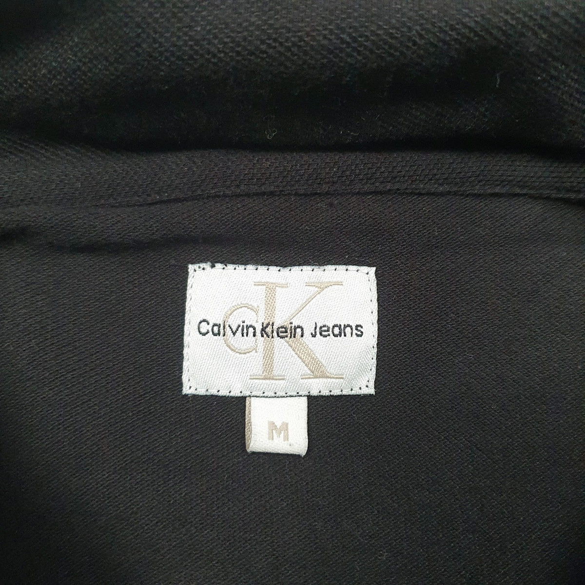 Mens Black Calvin Klein   Polo Shirt