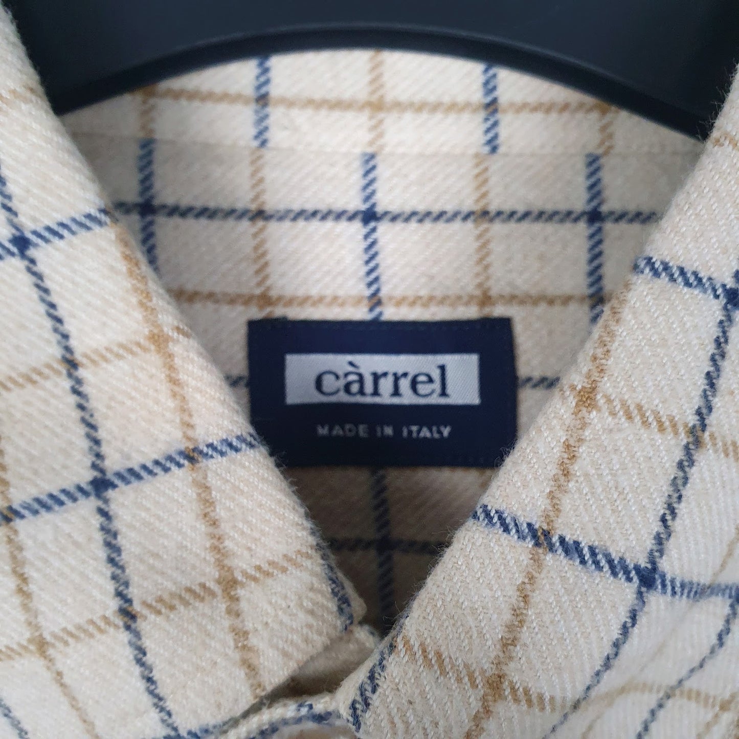 Mens Cream Carrel   Shirt