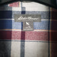 Mens Grey Eddie Bauer Flannel  Shirt