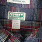 Mens Grey L.L.Bean Flannel  Shirt