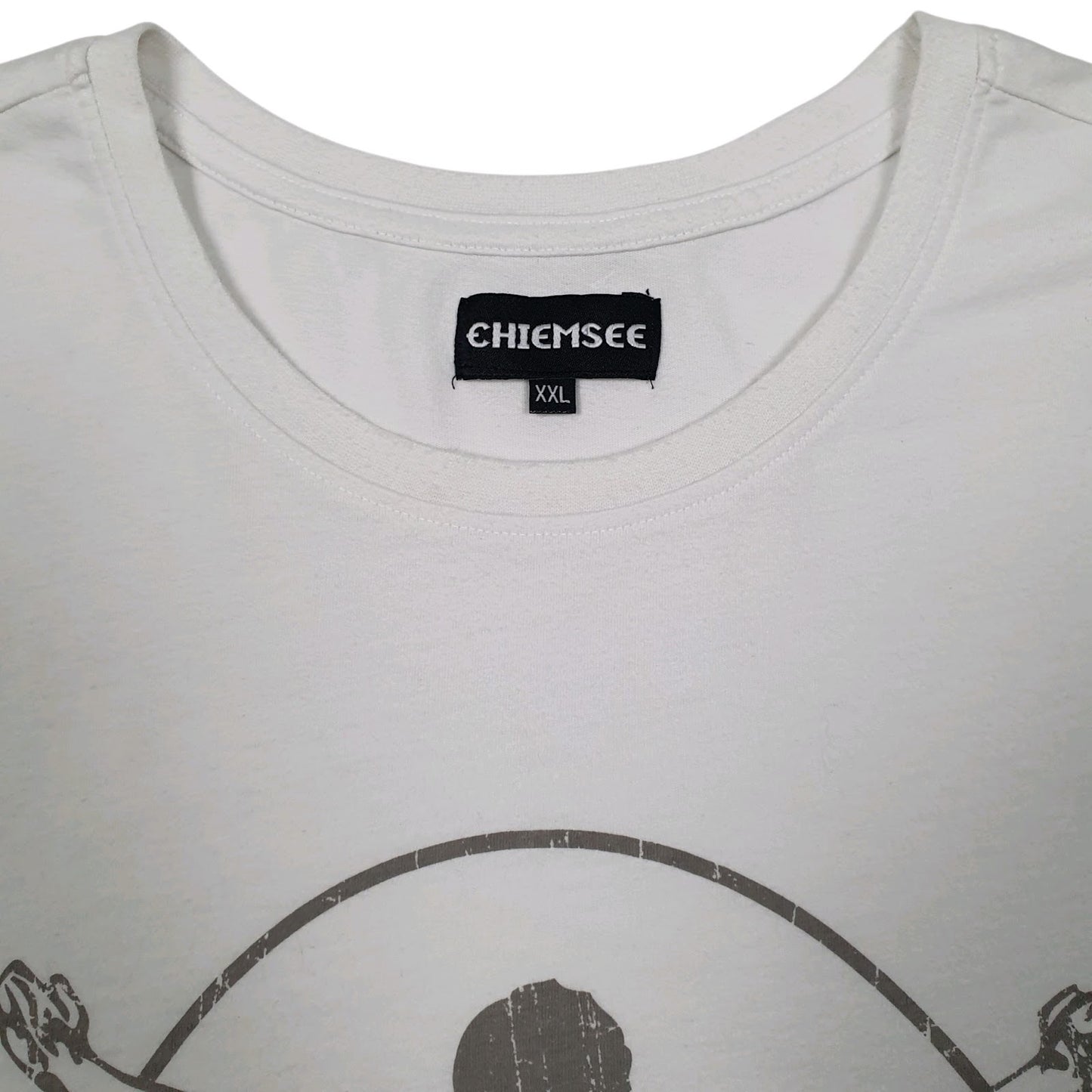 Mens White Chiemsee   T Shirt