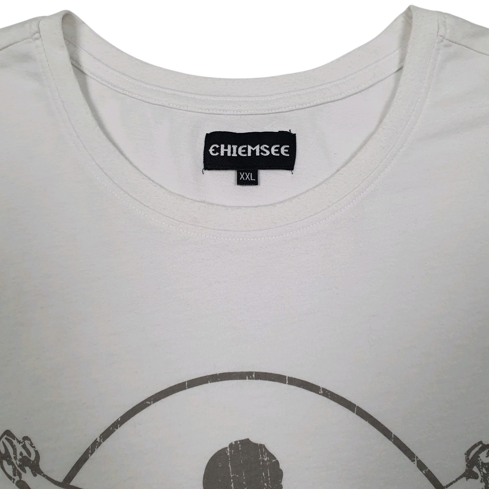 Mens White Chiemsee   T Shirt