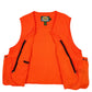 Mens Orange Cabelas Hunting Hi Vis Crewneck Coat