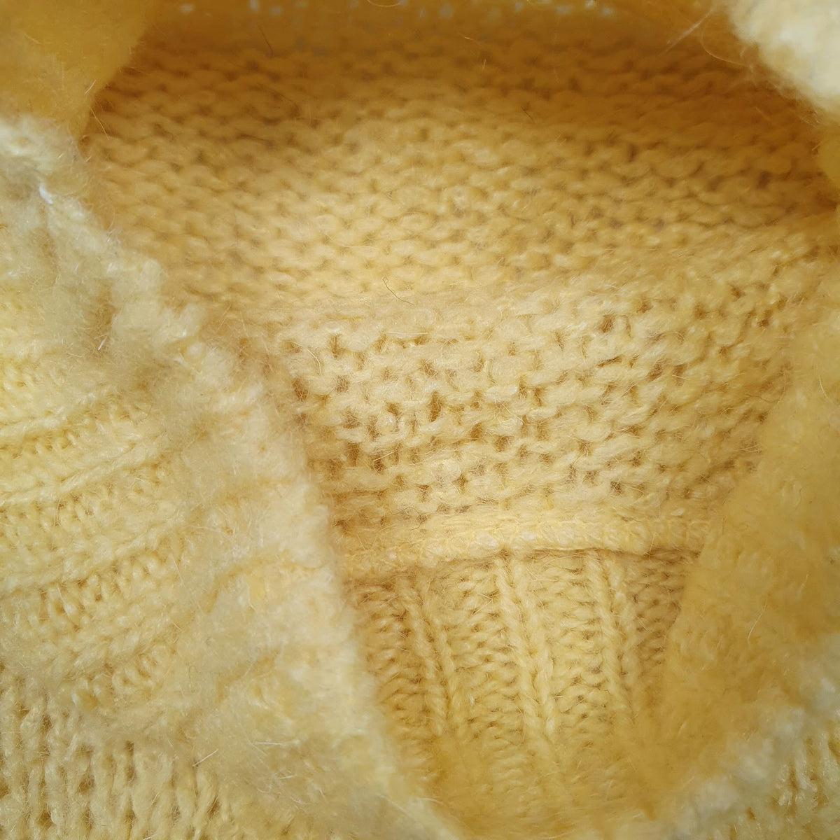 Womens Yellow Unbranded Knit Crewneck Jumper