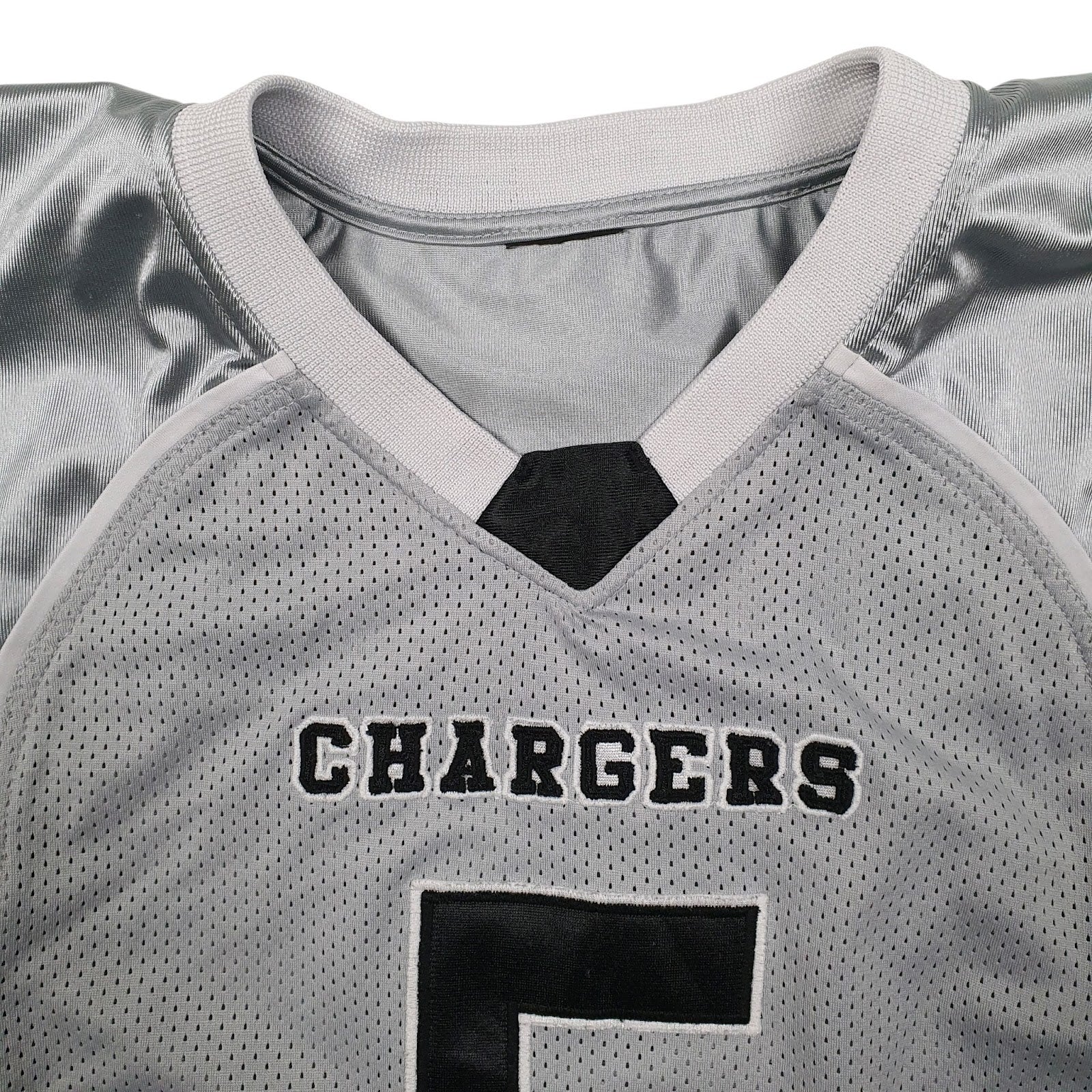 Mens Grey NFL Chargers American Football Jersey  T Shirt