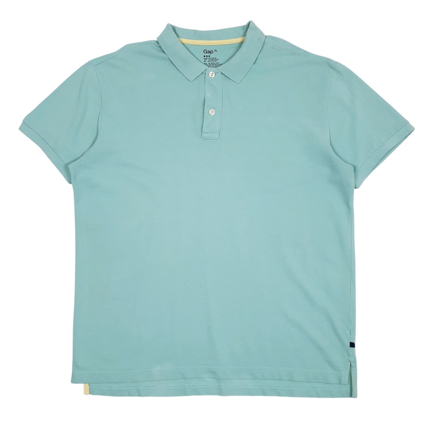 Mens Blue Gap  Short Sleeve Polo Shirt