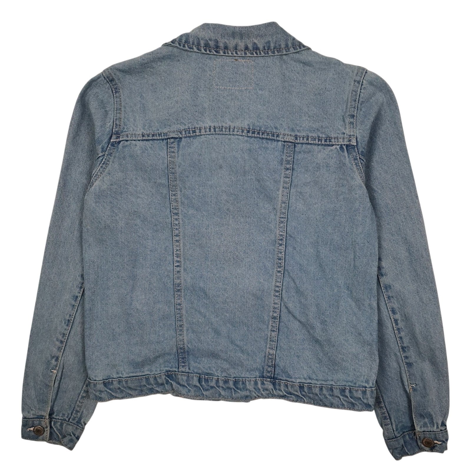 Womens Blue Levis Type 3 Trucker  Coat