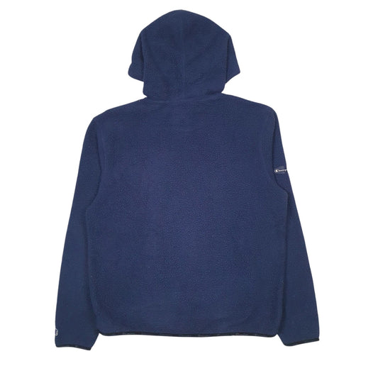 Womens Blue Champion  Hoodie Jumper