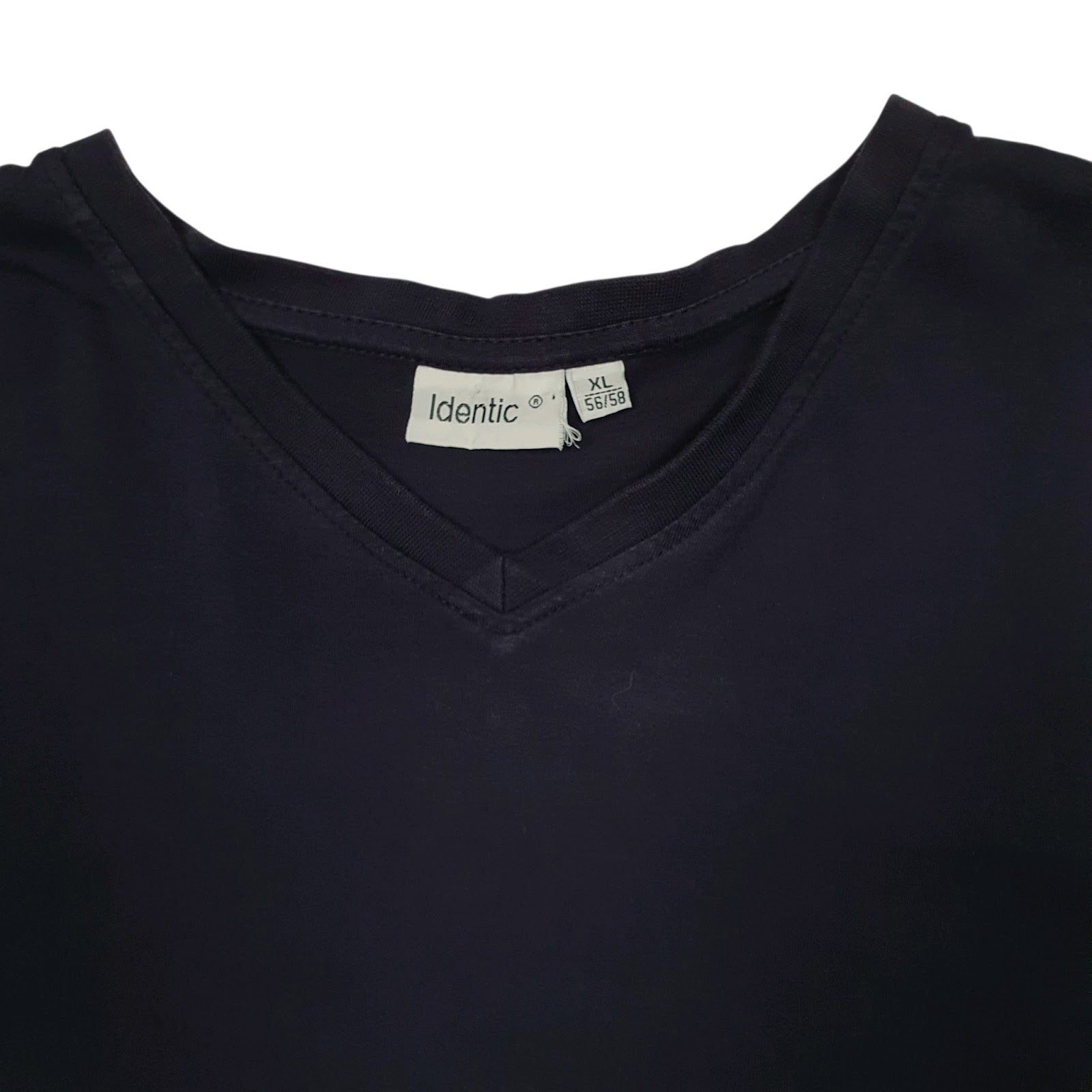 Mens Navy Identic   T Shirt