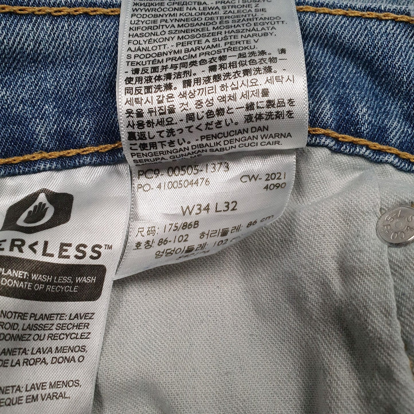 Mens Blue Levis   Jeans