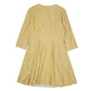 Womens Yellow Darling Vintage Mesh A-Line  Dress