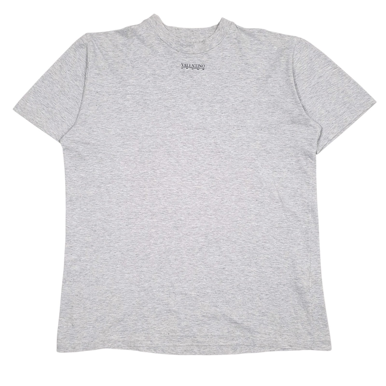 Mens Grey Valentino Jeans  Short Sleeve T Shirt