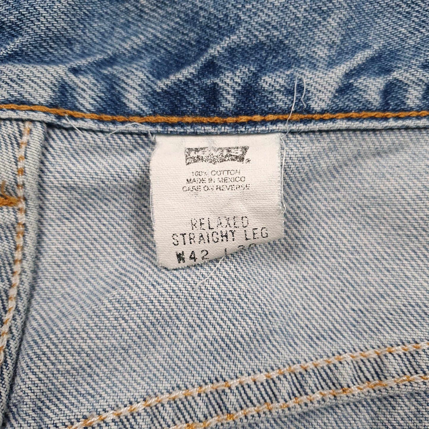 Mens Blue Levis Vintage  Jeans