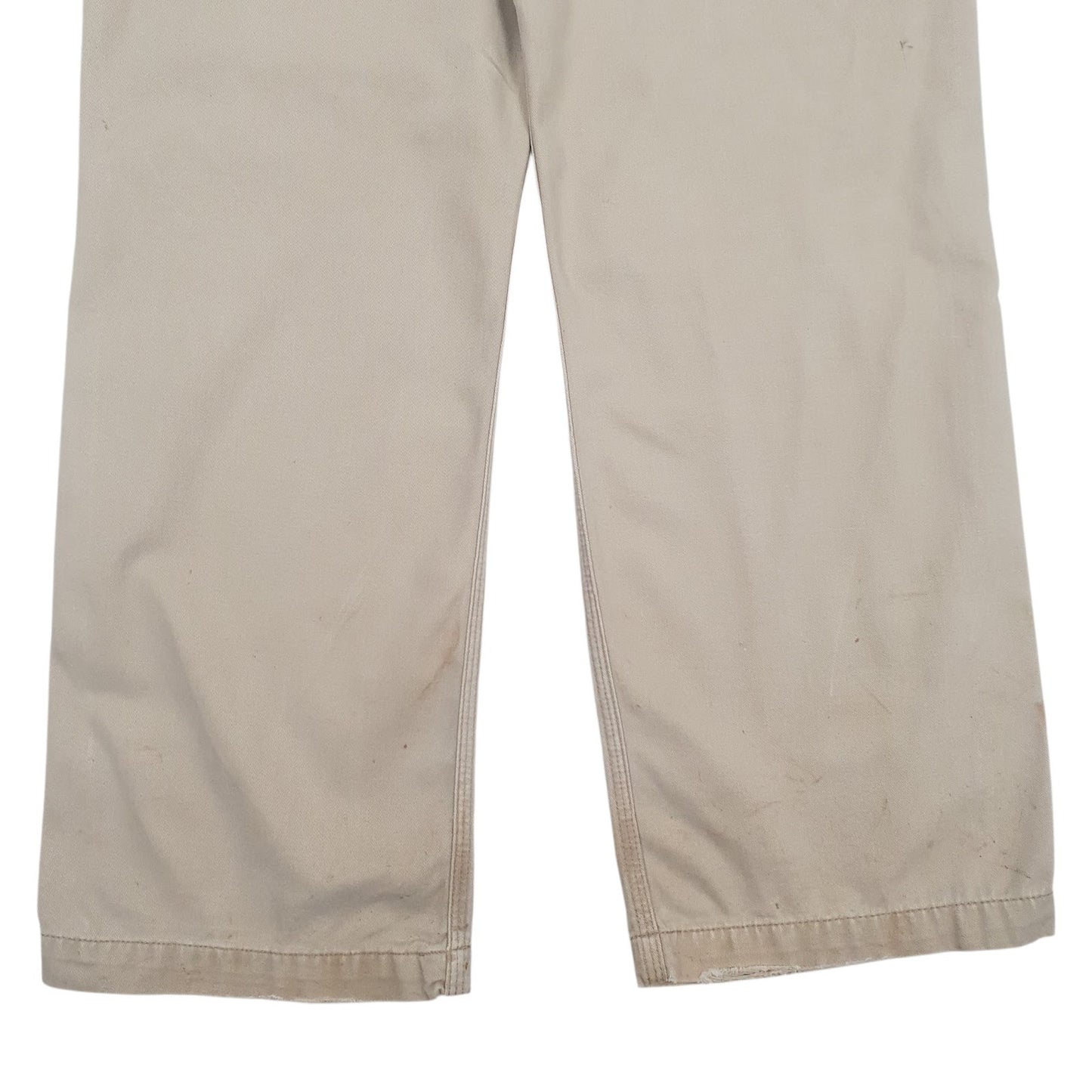 Mens Beige Carhartt Workwear  Trousers