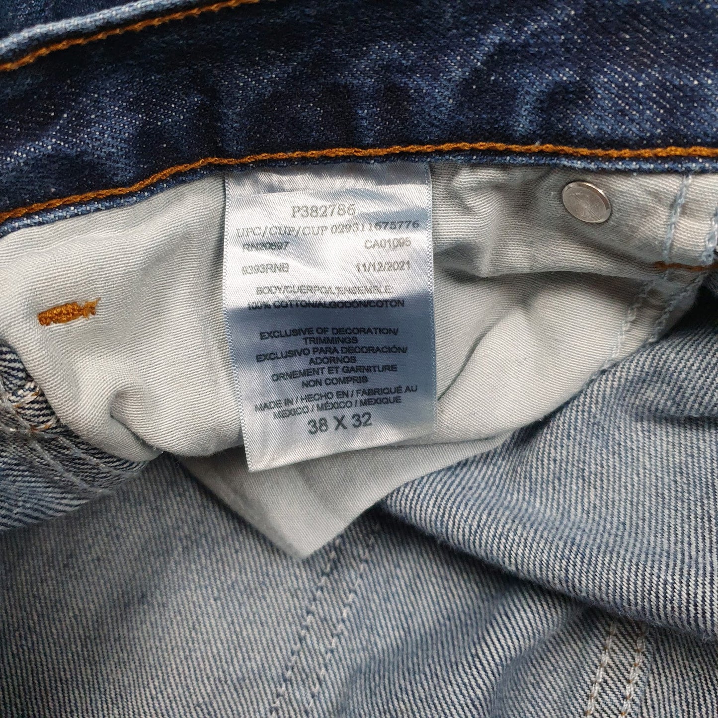 Mens Blue Dickies   Jeans