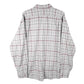 Mens Grey Eddie Bauer Flannel  Shirt