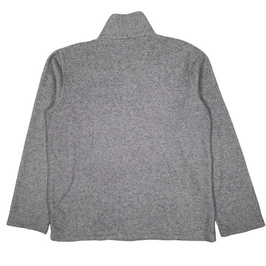 Womens Grey Tommy Hilfiger  Quarter Zip Jumper