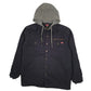 Mens Navy Wrangler Hoodie Chore Bomber  Coat