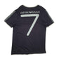Mens Grey Emporio Armani Football Jersey  T Shirt