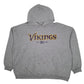 Mens Grey NFL Minnesota Vikings Hoodie Jumper