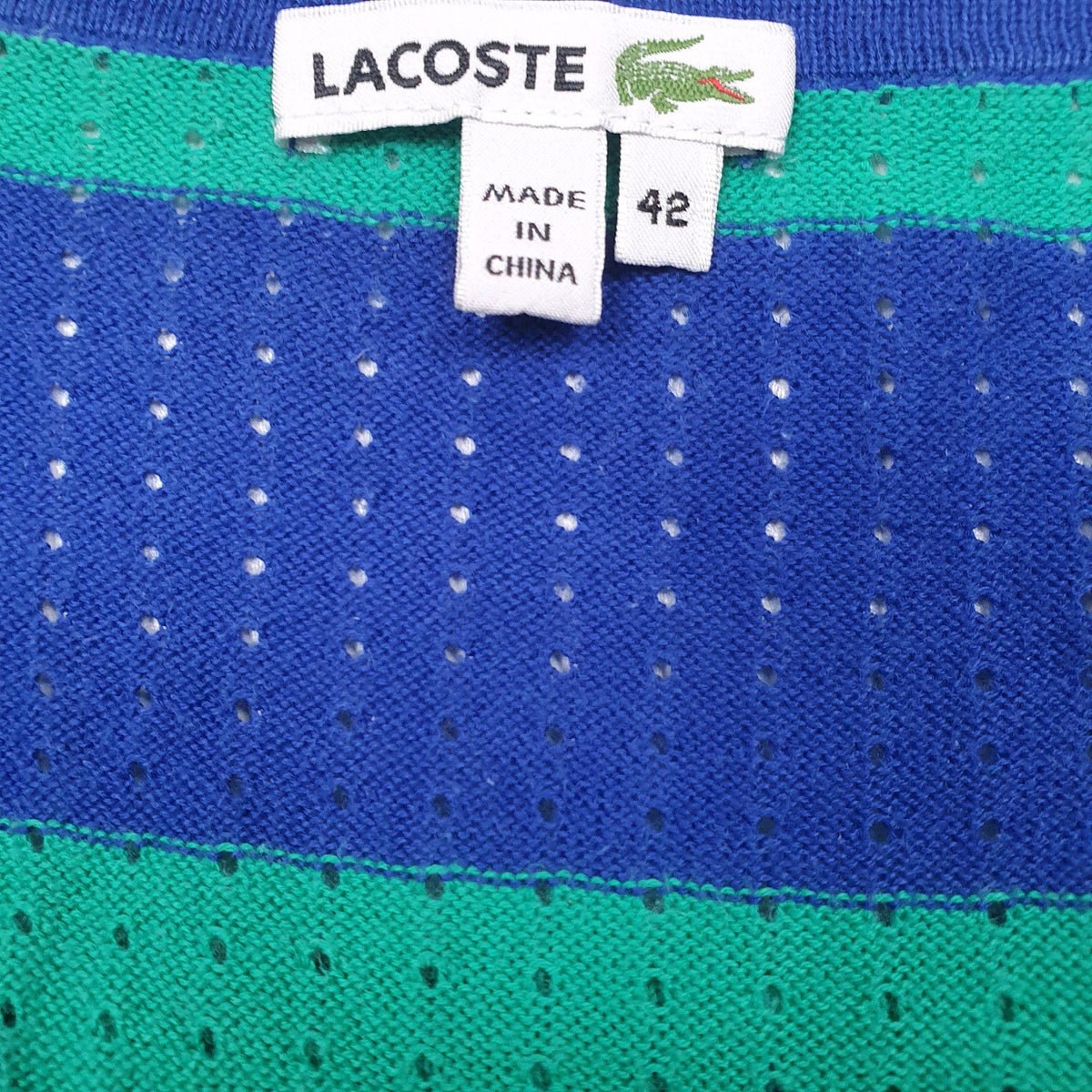 Womens Green Lacoste   Dress