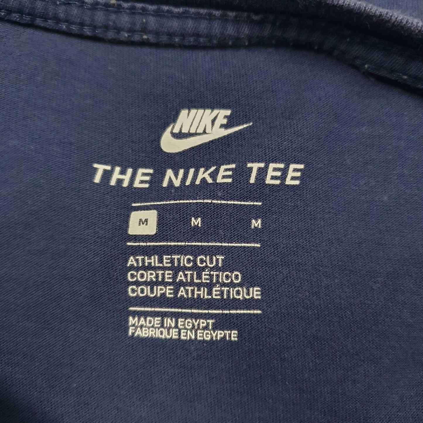Mens Navy Nike   T Shirt