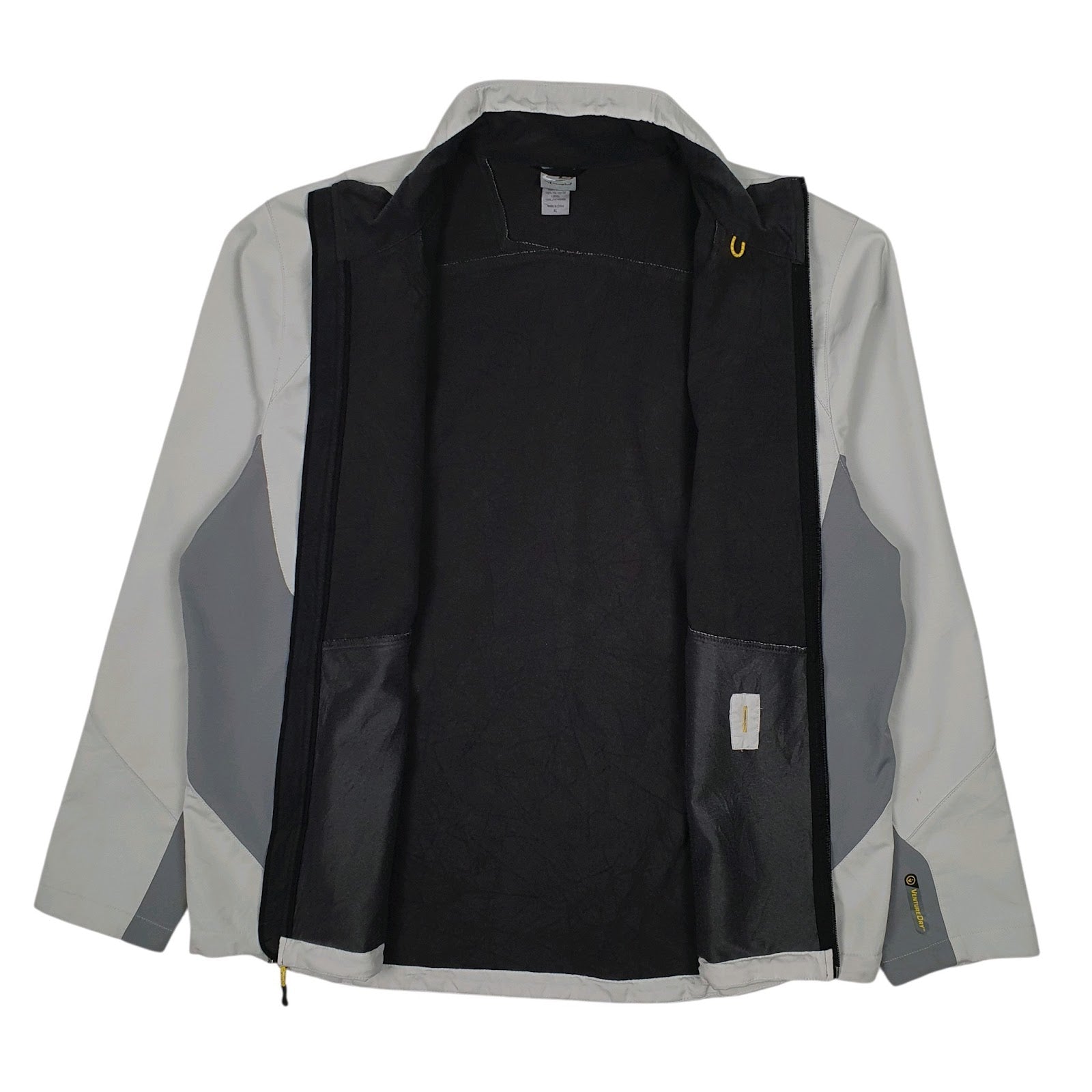 Mens Grey Champion Windbreaker  Coat
