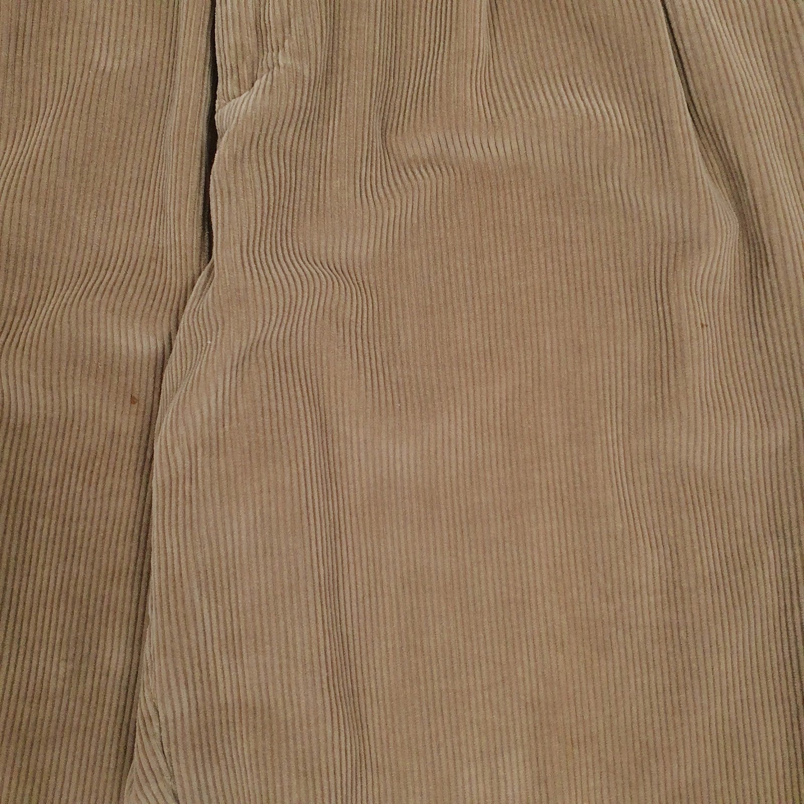 Mens Brown Tommy Hilfiger Vintage 00s Pleated  Trousers