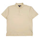 Mens Yellow Kirkland  Short Sleeve Polo Shirt