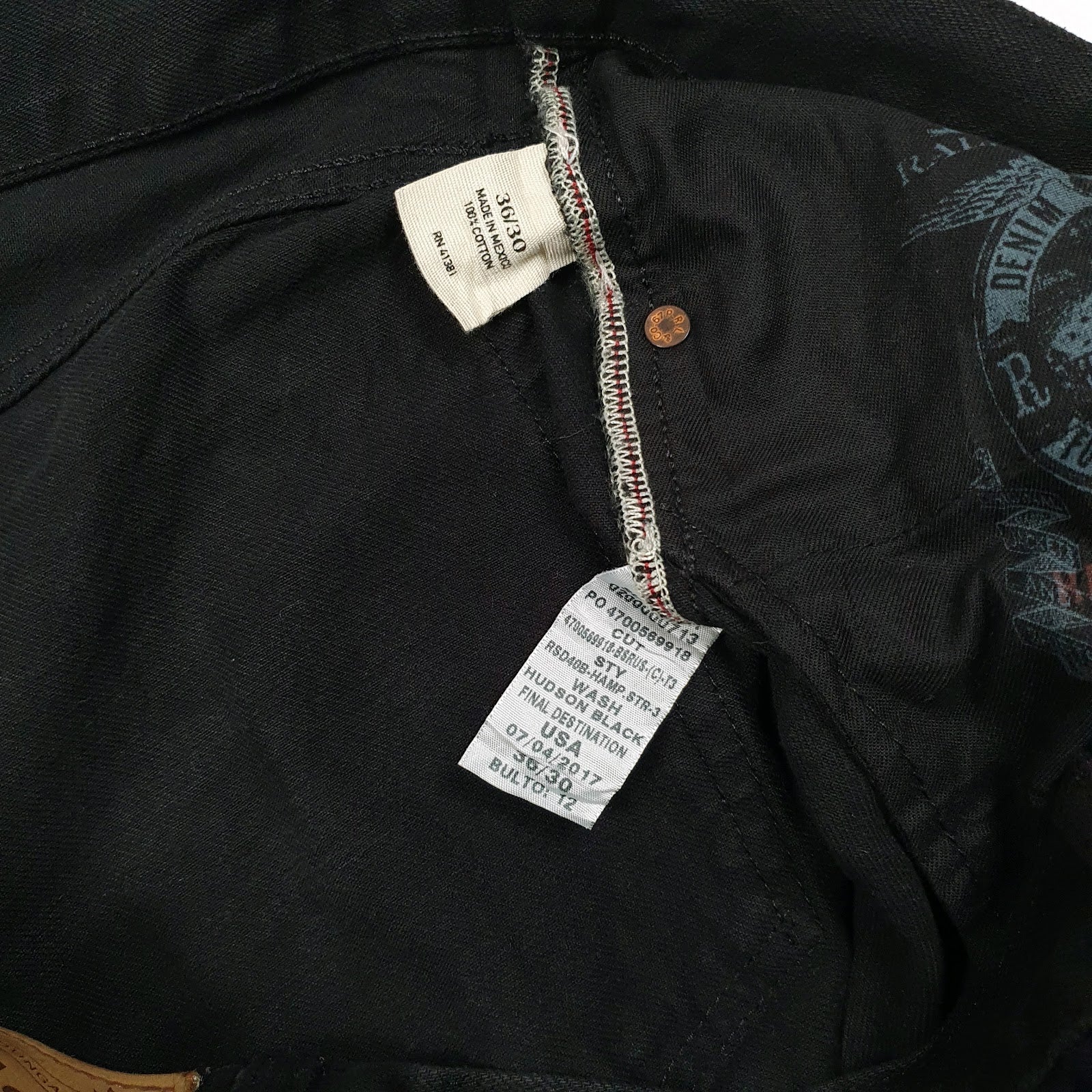 Mens Black Polo Ralph Lauren   Jeans