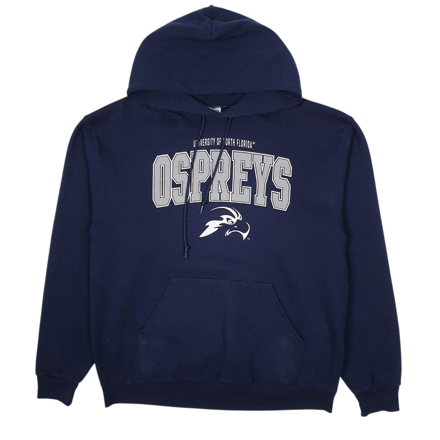Mens Navy Jerzees North Florida Ospreys Hoodie Jumper
