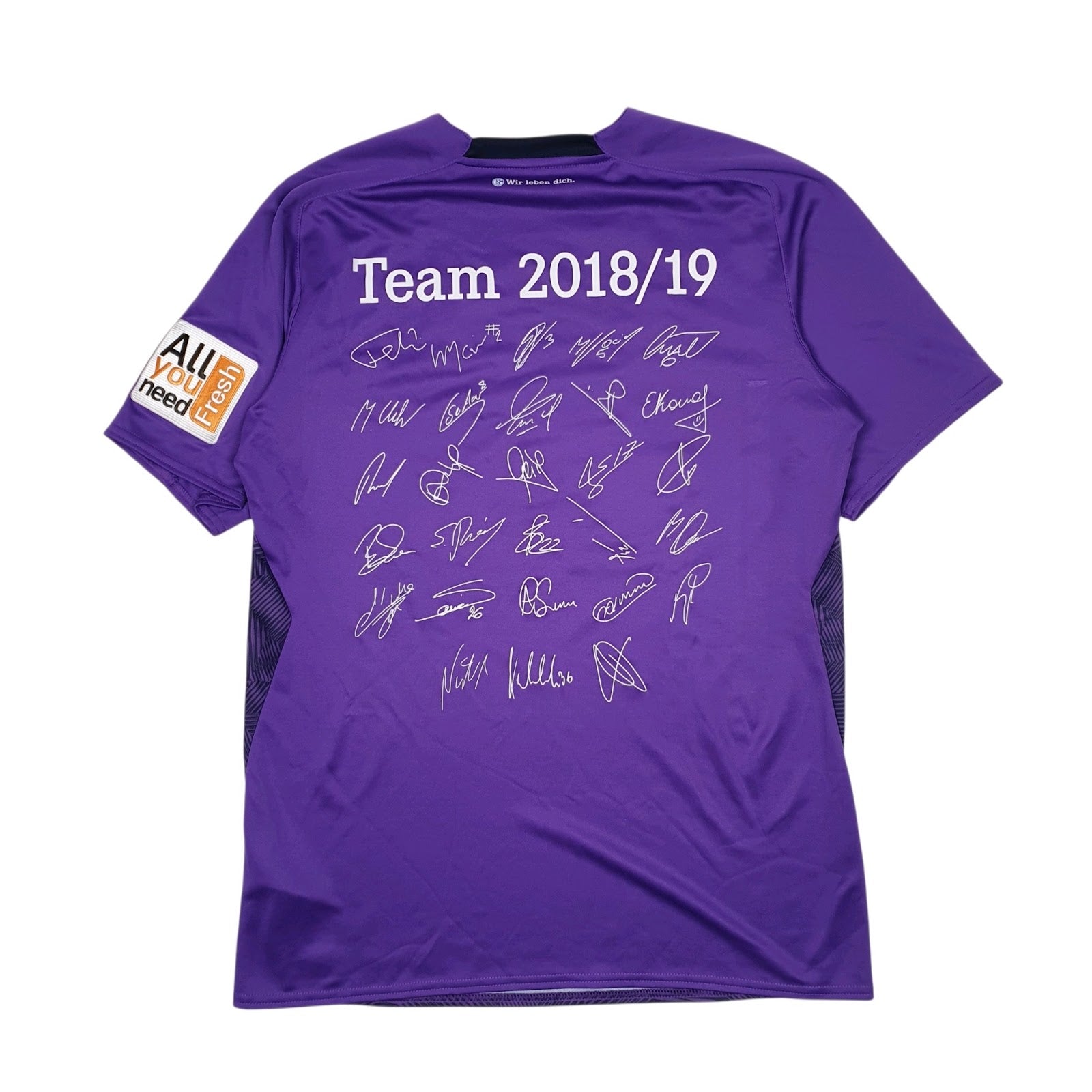 Mens Purple Umbro FC Schalke 04 2018-19 Football Jersey  T Shirt