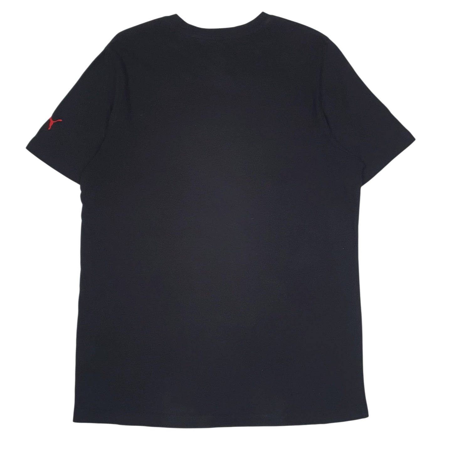 Mens Black Puma Spellout  T Shirt