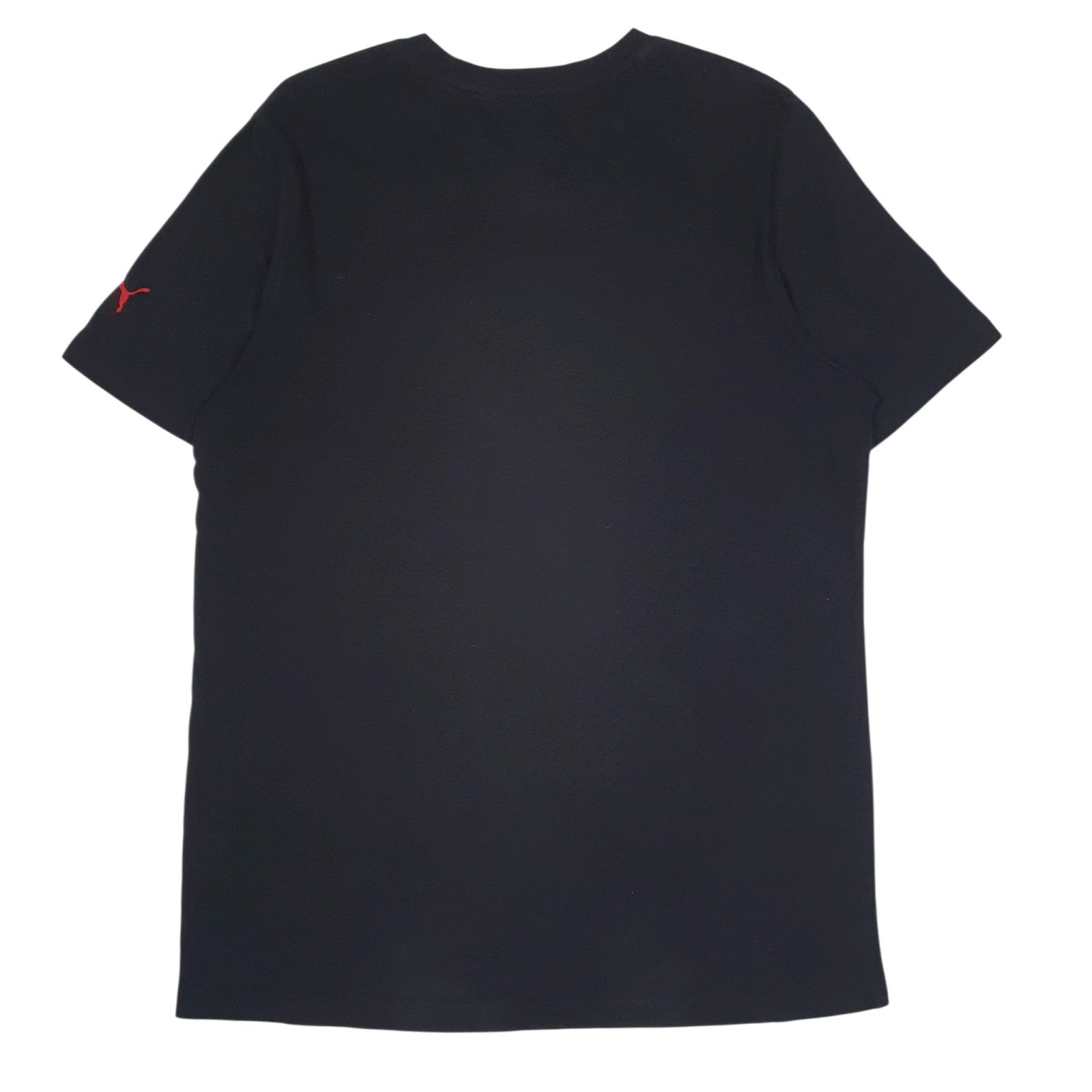 Mens Black Puma Spellout  T Shirt