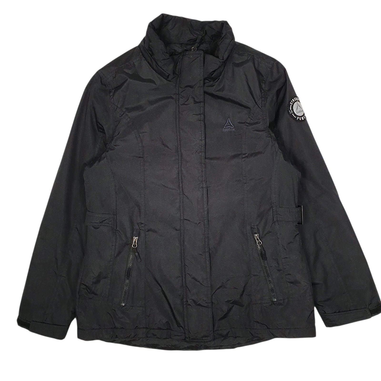 Womens Black Reebok   Coat