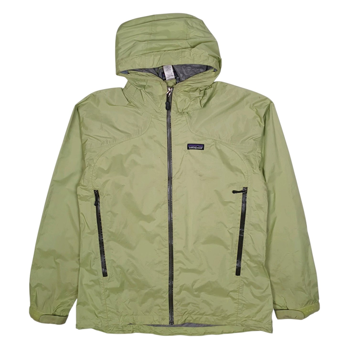 Womens Green Patagonia Rain Shadow Gilet Coat
