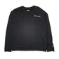 Mens Black Champion  Crewneck Jumper