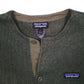 Mens Green Patagonia Better Sweater Henley Pullover Crewneck Jumper