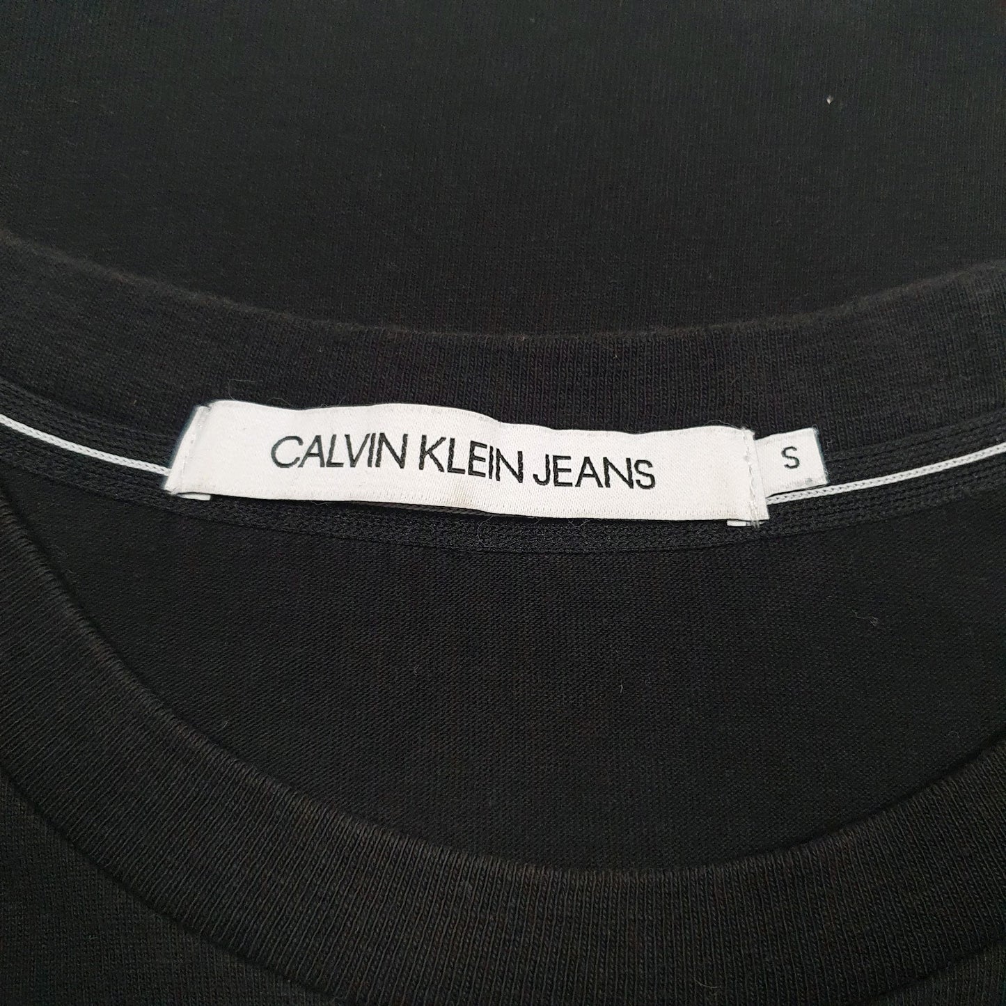Mens Black Calvin Klein   T Shirt