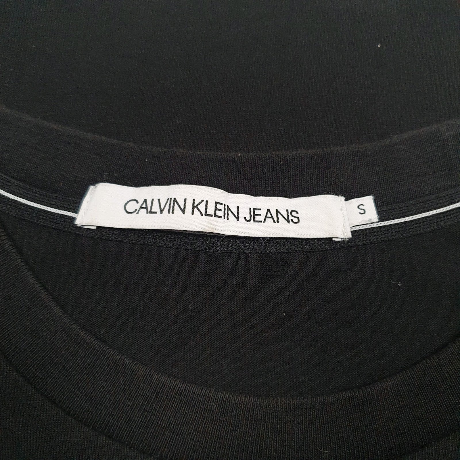 Mens Black Calvin Klein   T Shirt