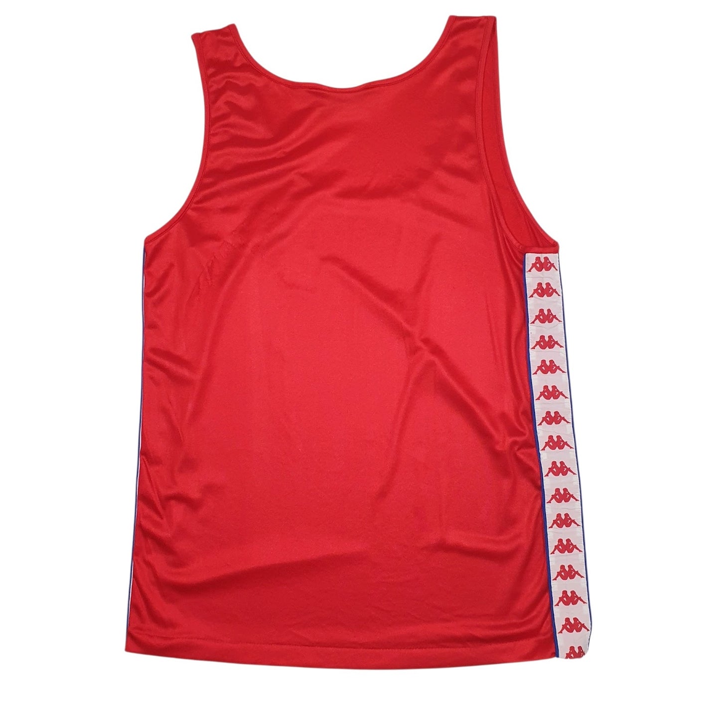 Mens Red Kappa Vintage 80s  T Shirt