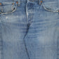 Mens Blue Levis Distressed  Jeans