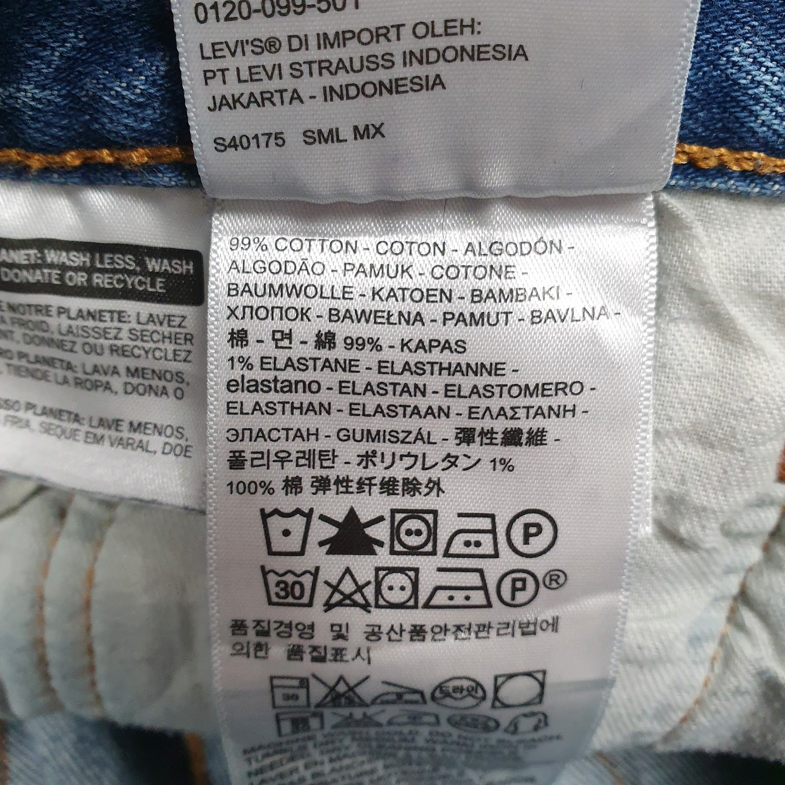 Mens Blue Levis   Jeans