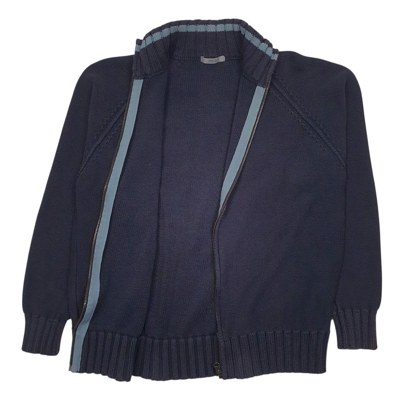 Womens Navy Marks & Spencer  Full Zip Jumper